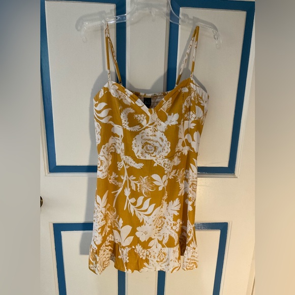 Wild Fable Women’s Size Large Sun Dress with Spaghetti Straps (Target) Linen - Picture 13 of 13